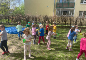zabawy wielkanocne Zajączków