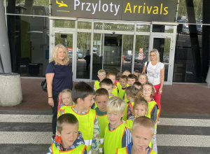 Wycieczka na lotnisko grupy Rybki