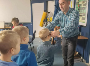 Wycieczka do planetarium - grupa Papużki i Rybki