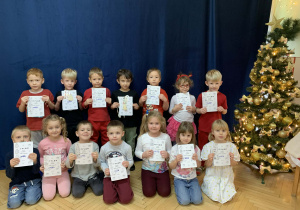 uczestnicy konkursu z Rybek