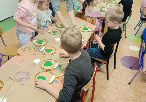 Papużki podczas warsztatów