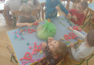 Rybki podczas warsztatów