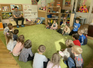 Czytanie w grupie ,,Rybki"