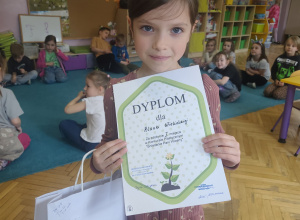 Zwyciężczyni konkursu ,,Śniadanie Pani Wiosny"