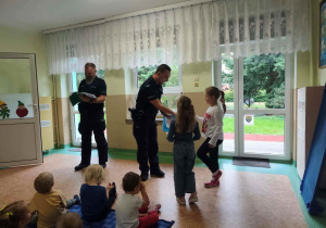 wręczenie podziękowań